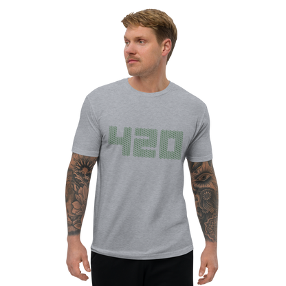 [420]T Shirt asli (Pria)